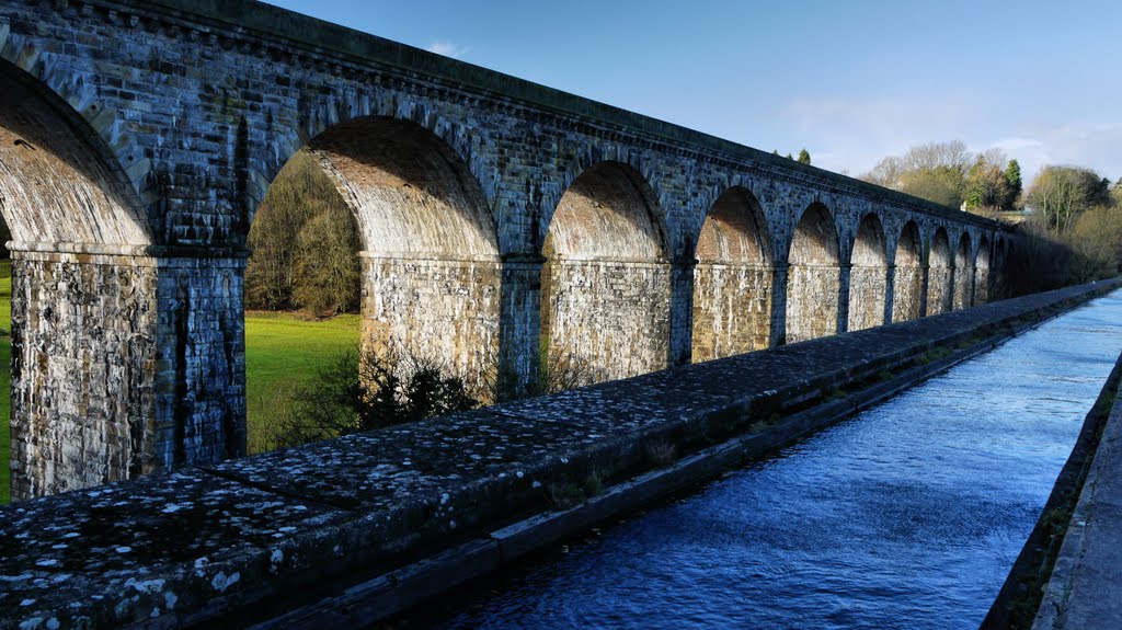 Chirk vaiduct & aquaduct by Tim Gardner