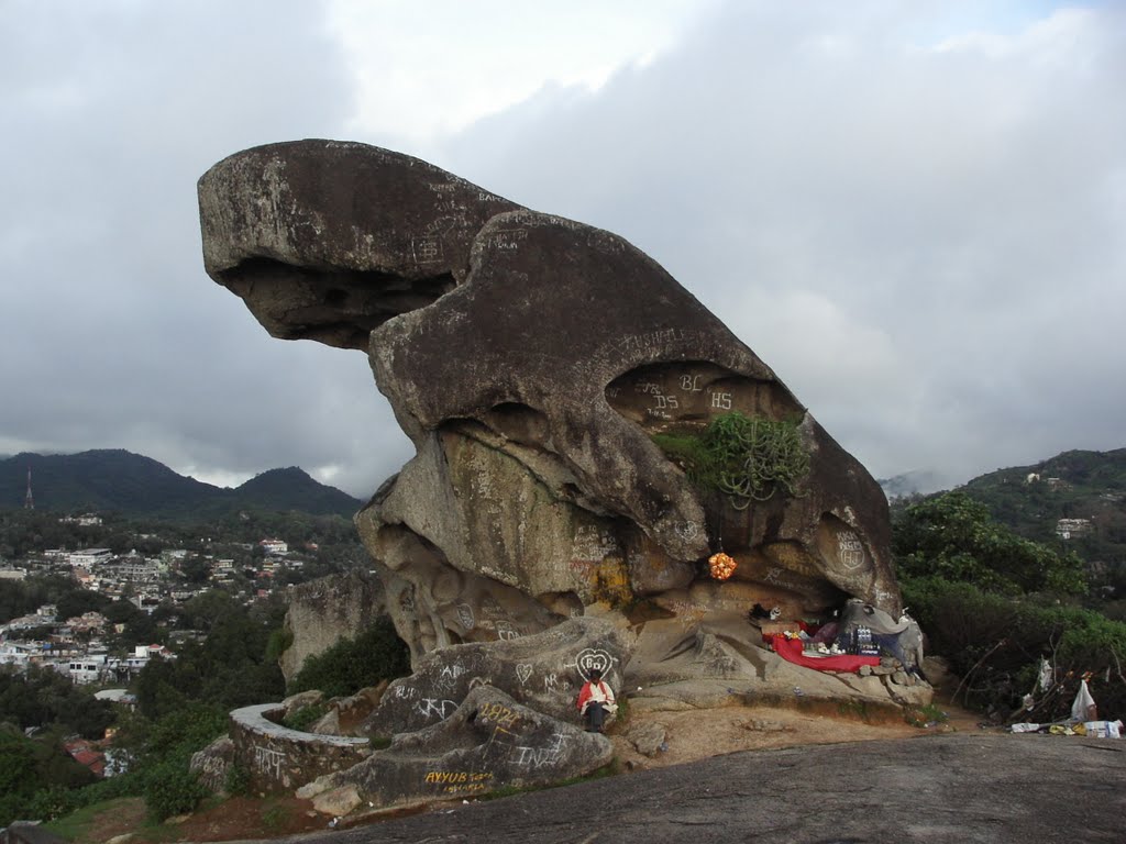 Frog Rock. Mt Abu by Derek Emson