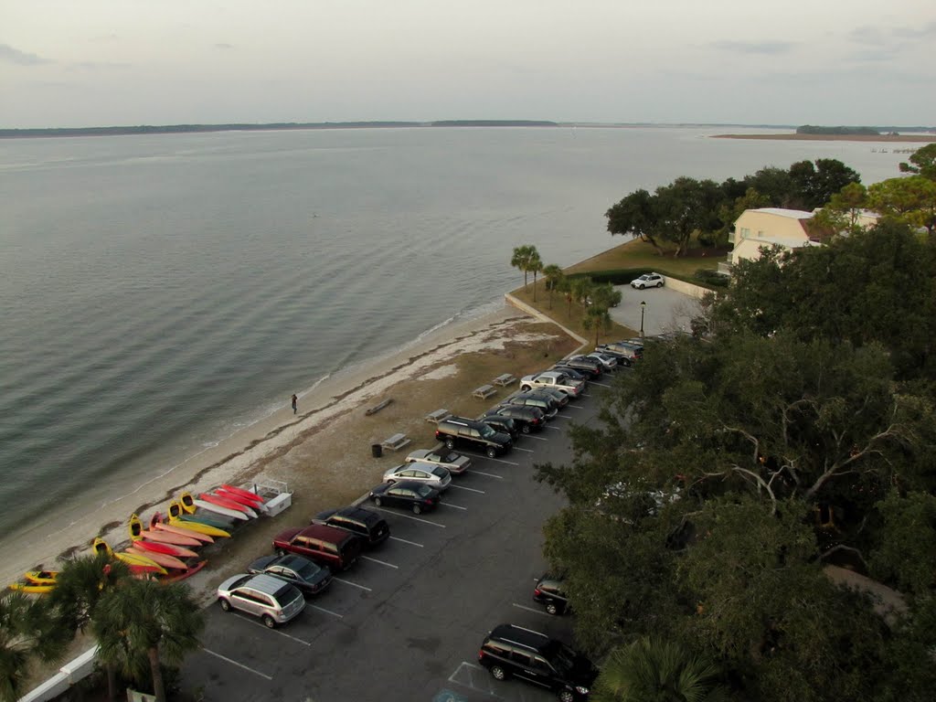 View from the Harbour Town Lighthouse by TheReddishEgret