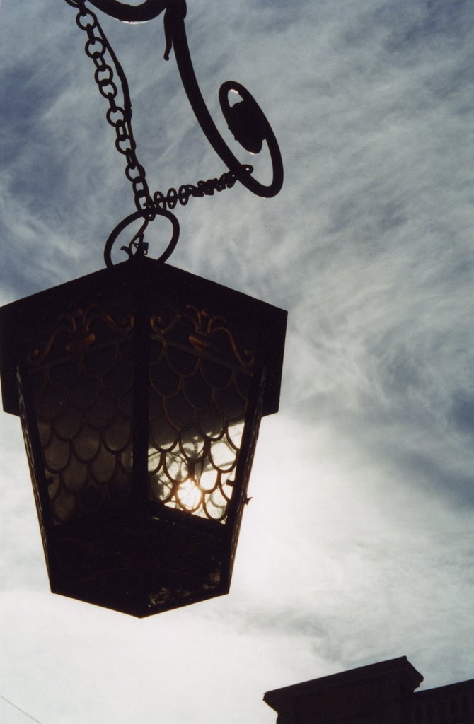 A street lamp in Petersburg by Valery Klepkin