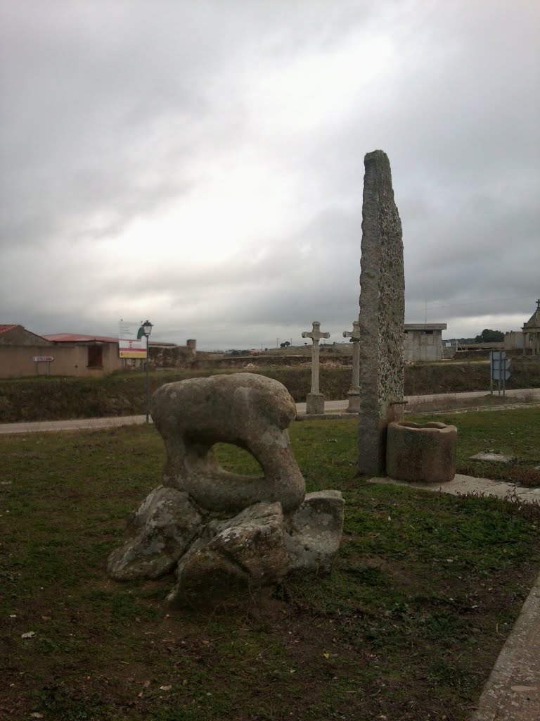 Verraco y Fuente - San Felices de los Gallegos by Dejavú