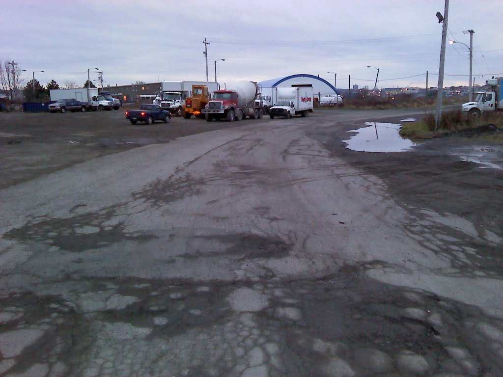 Cape Breton Street in Bad Shape by Frankie MacDonald