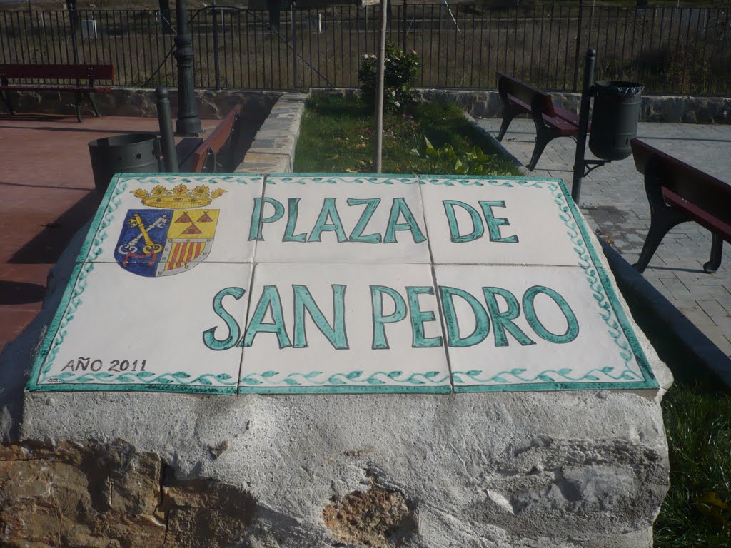 PLAZA DE SAN PEDRO by Carmen Calabuig