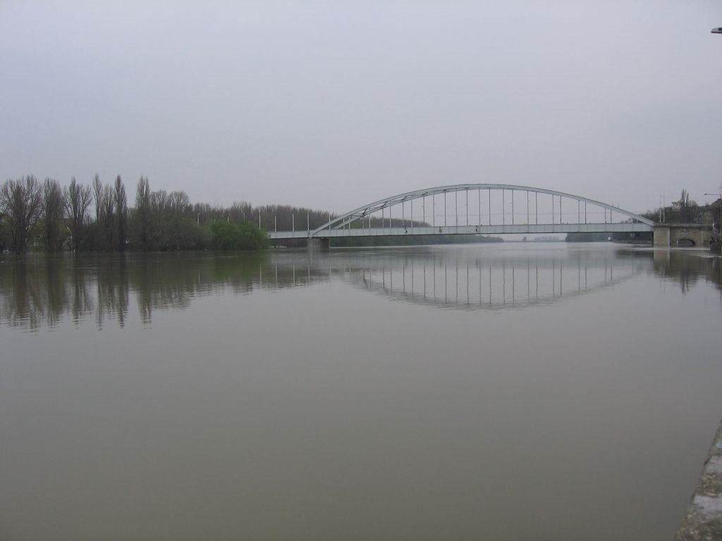 Szeged, Belvárosi híd, Árvíz idején by simyati