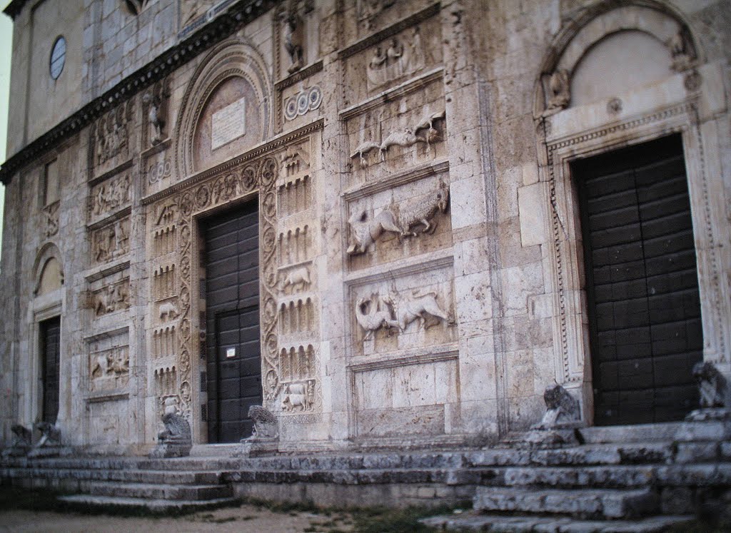 Spoleto, San Pietro fuori le Mura (1989) by Wensky