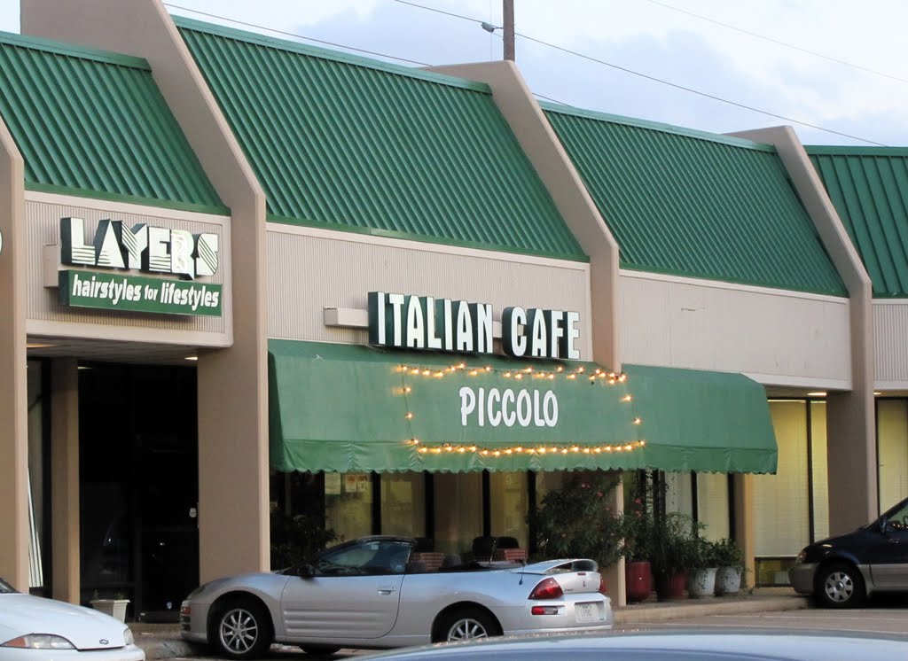 Piccolo's Italian Cafe - Cucina Italiana - view of store front by WOLFGANG HOUSTON WEST