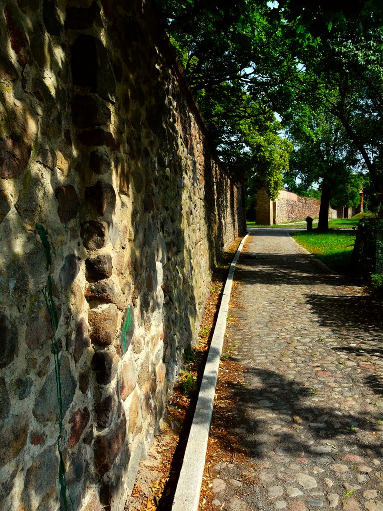 Polska Poland_Lubuskie_Ośno Lubuskie (Drossen)_city wall_mury obronne_P1230462.JPG by George Charleston