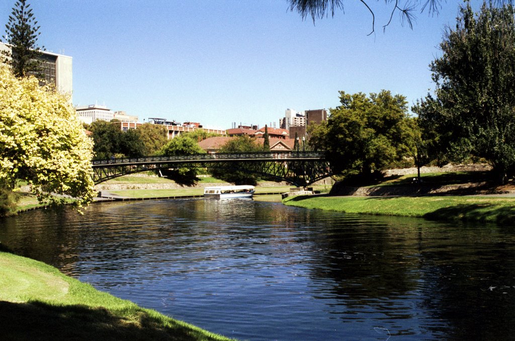 Adelaide, Torrens river by Spinella Paul