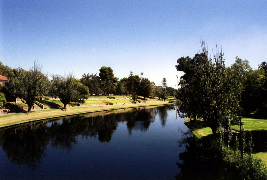 Adelaide, Torrens river by Spinella Paul