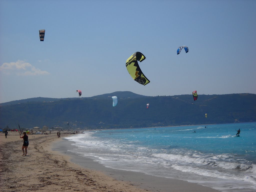 LEFKADA - SPIAGGIA DI GIRA by Giuseppe Tokatlian