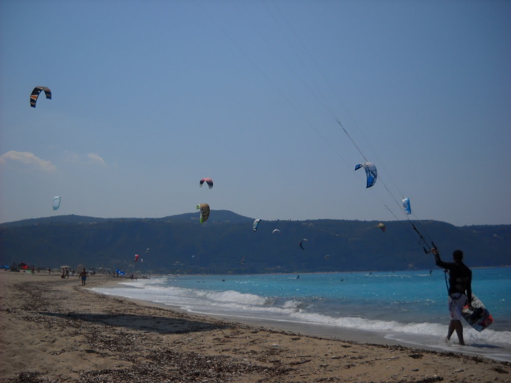 LEFKADA - SPIAGGIA DI GIRA by Giuseppe Tokatlian