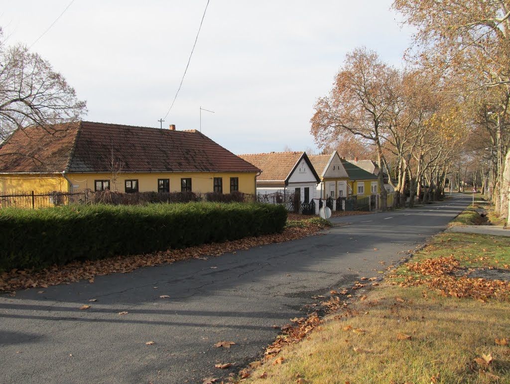 201112061325 Balatonszemes, Fő utca, a 7-es főút felől by Harmadik