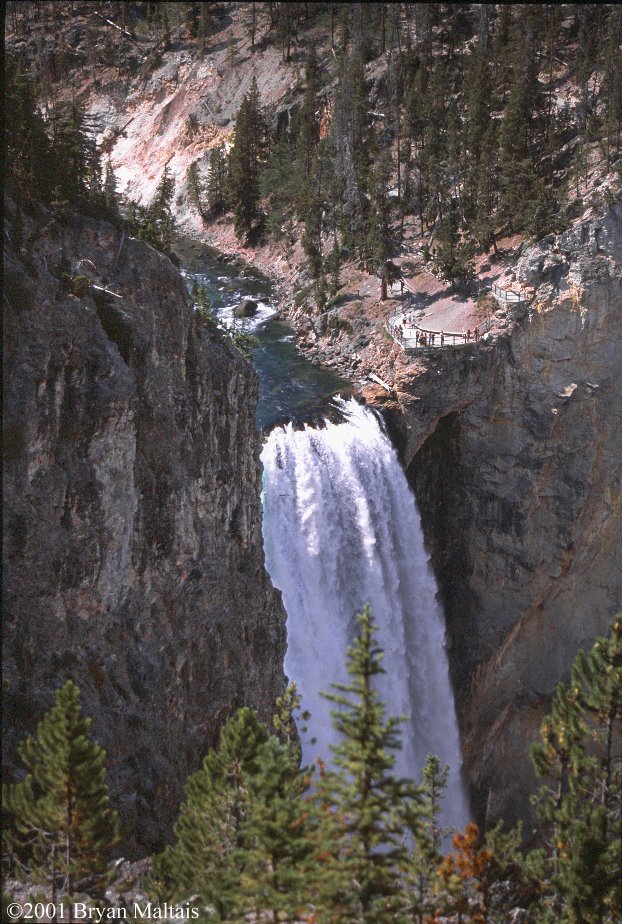 Yellowstone Falls by WildernessShots.com