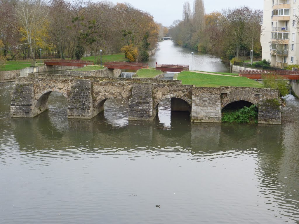 Le mans,le pont des vendéens by voigtlander,jp.pourcines