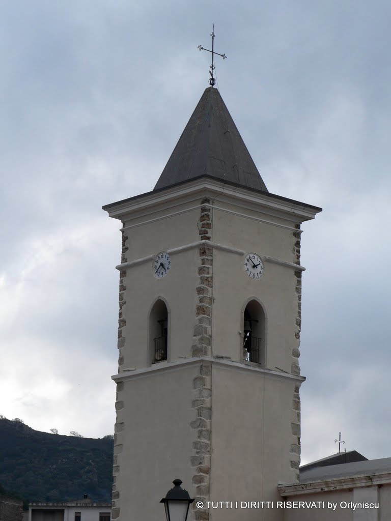 Ballao: campanile della Chiesa di Santa Maria Maddalena by Orlyniscu