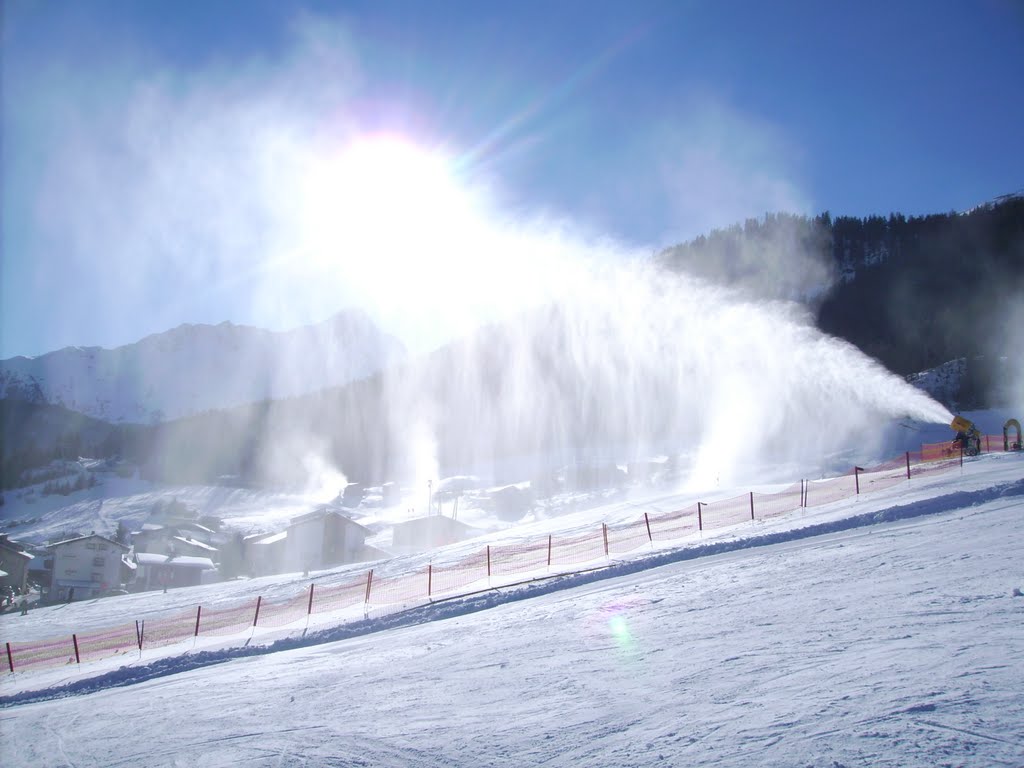 Schneekanone in Sölden by haazzEM