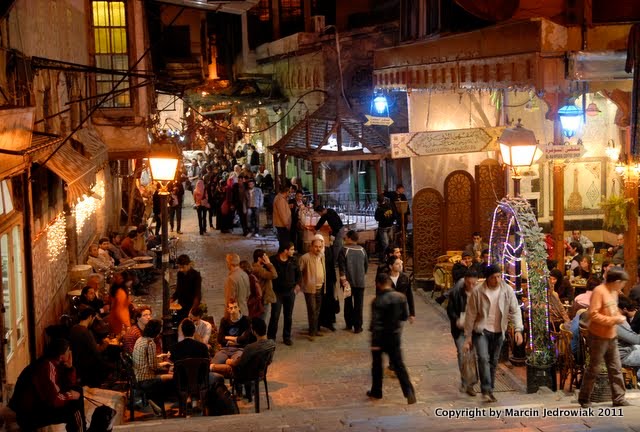 Damascus, old town by Marcin Jedrowiak