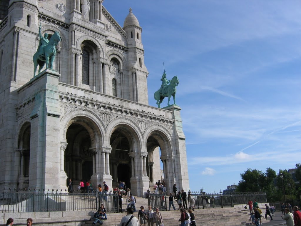 Basilique du Sacre Coeur, Montmarte, Paris by El Colorino