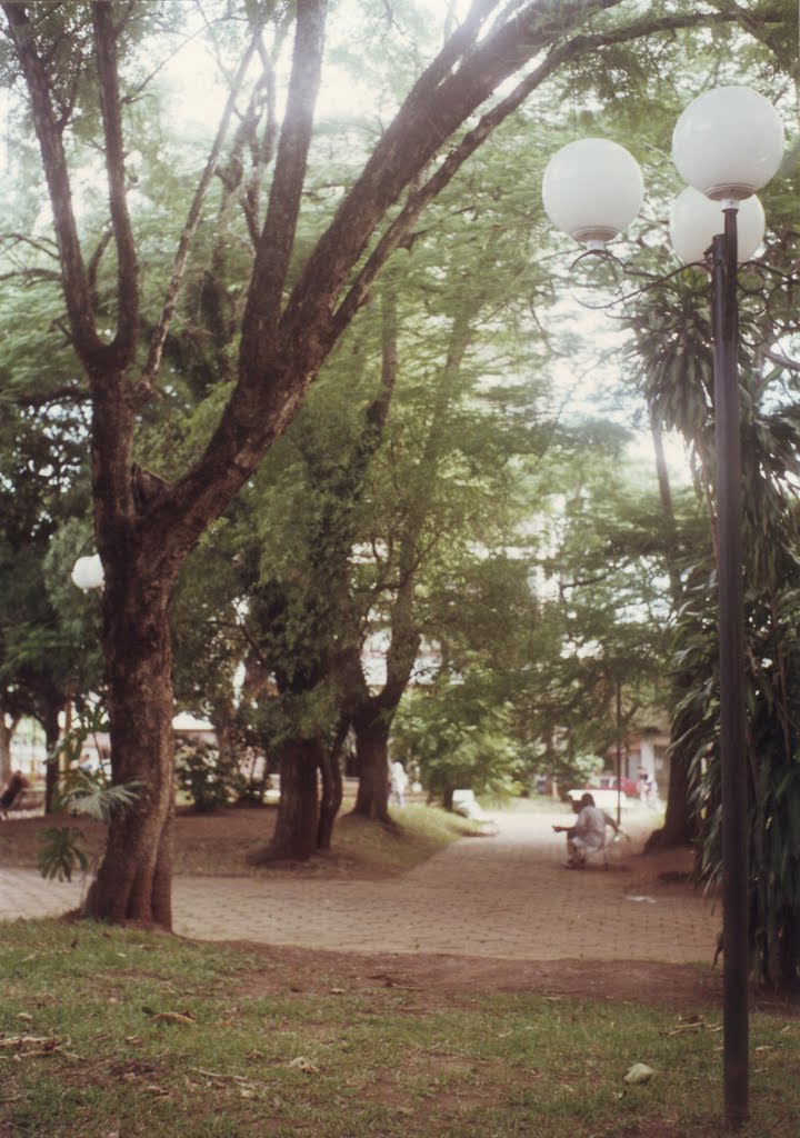 1997. La Plaza San Martín desde La Rioja. by chaporriste