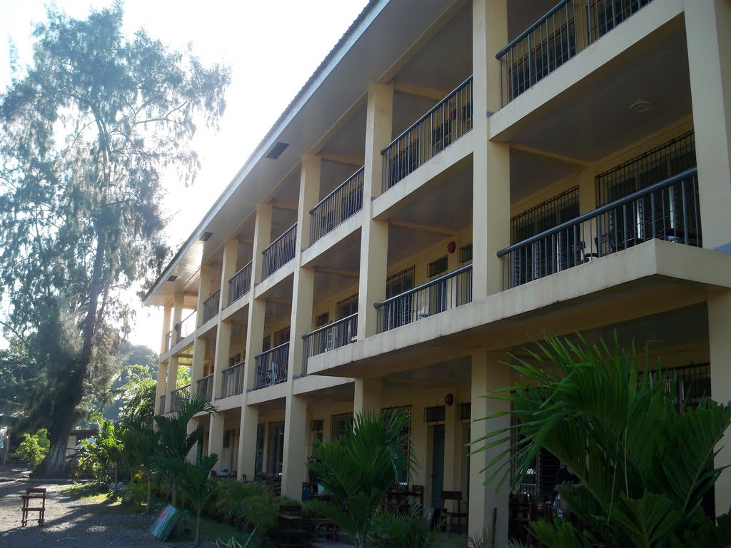 New three-storey academic building at Negros Oriental High School (NOHS) in Dumaguete City, Oriental Negros, Philippines by francis b-itaw Kang