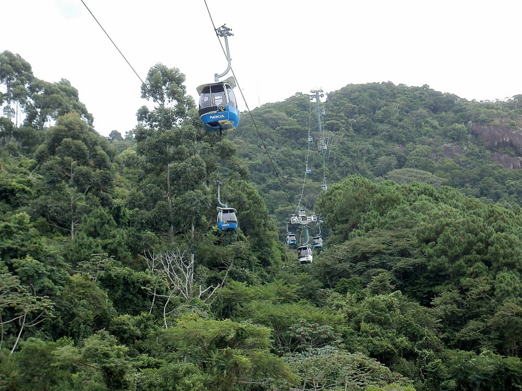 CAMBORIU teleférico (vista desde playa Laranjeira) by sgapan