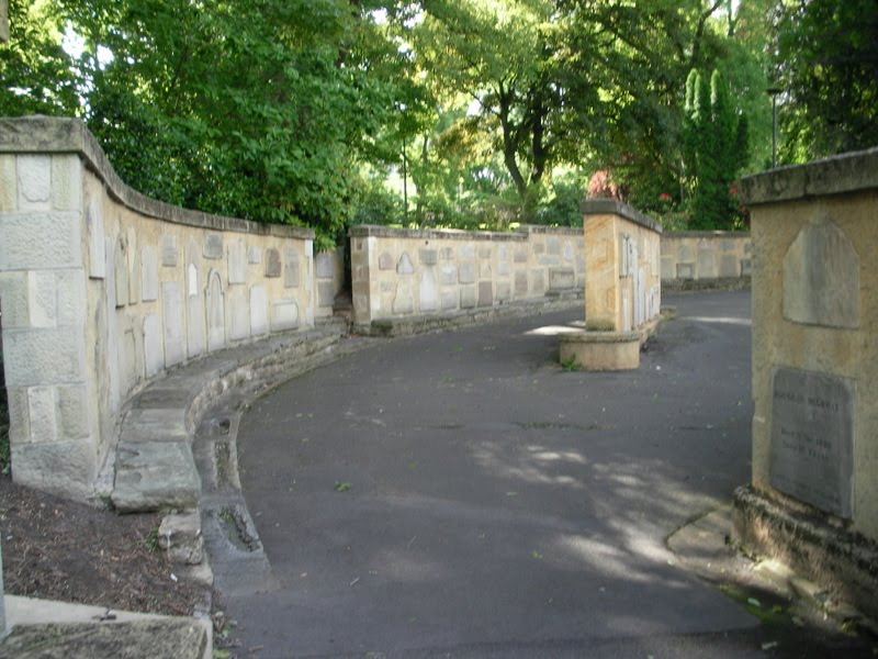 Memorial wall by Warwick Sellens