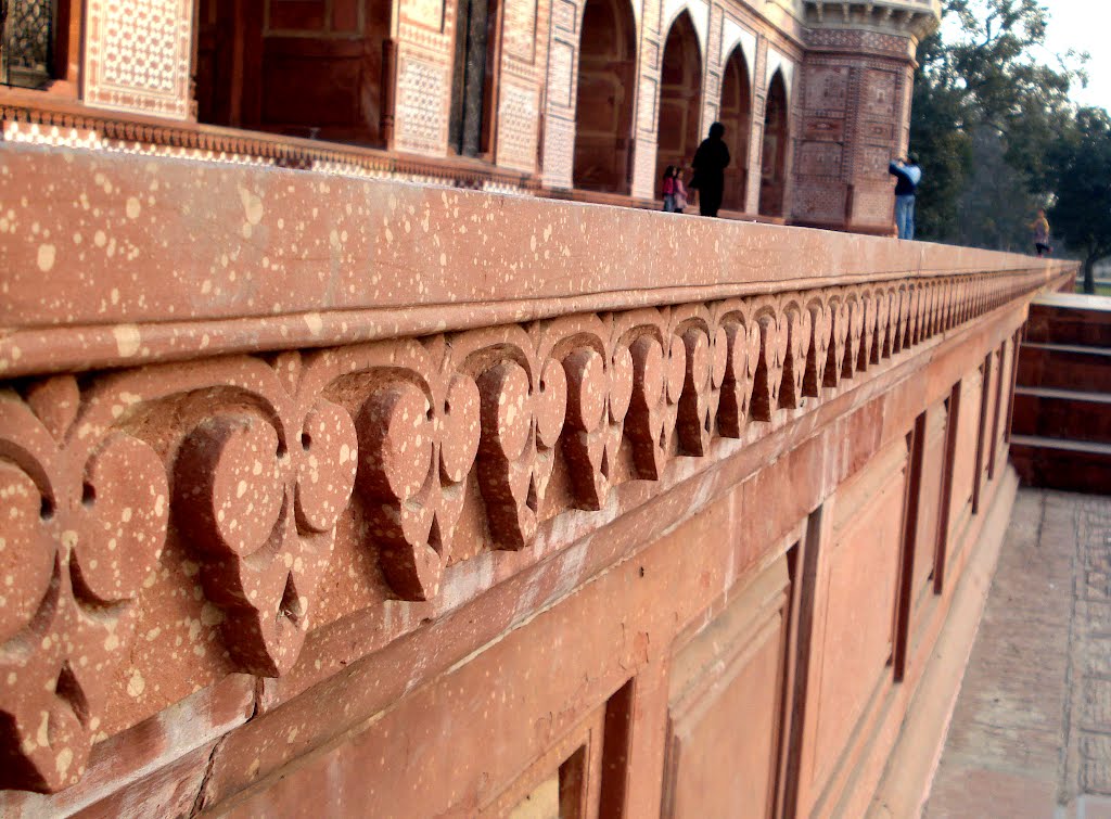 Jahangir,s Tomb Carving by Ali Raza