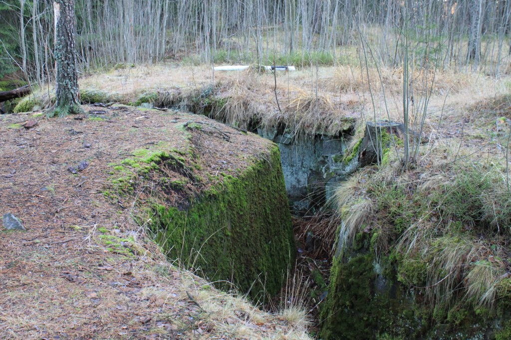 Ensimmäisen maailmansodan aikainen puolustusasema by Jorma Hokkanen