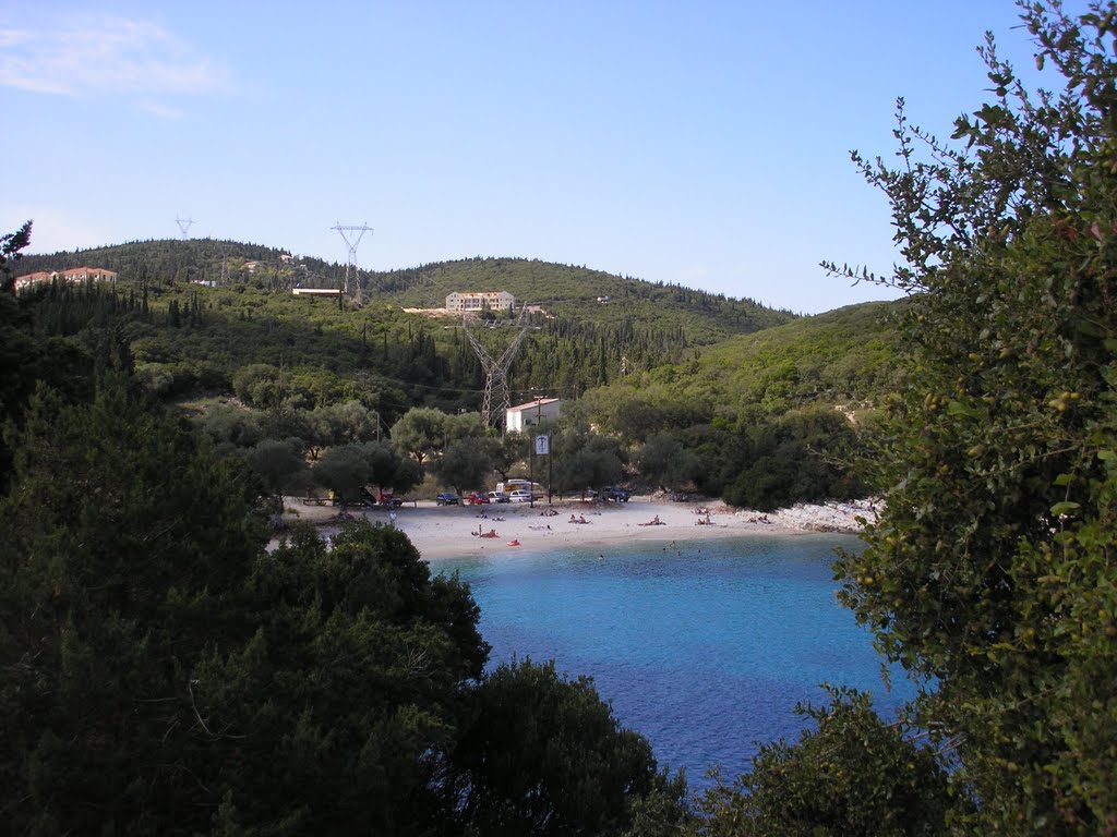 Emplisi beach near Fiscardo by George-pc