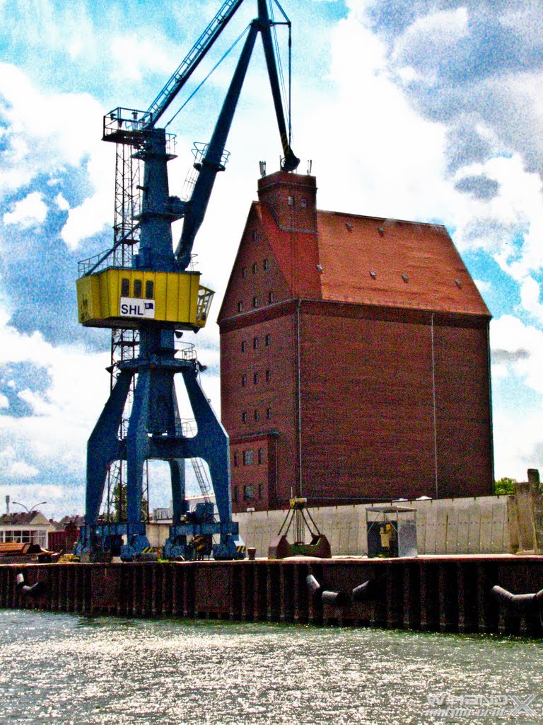 Grainport Stralsund (Getreidehafen) by axking77