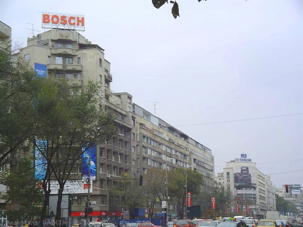 BUCUREŞTI - Bulevardul Magheru / BUCHAREST - Magheru Boulevard by AnMaDa2011