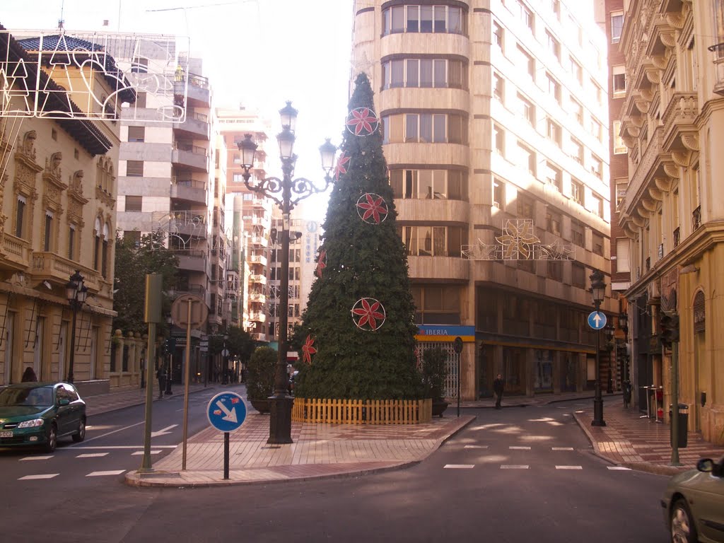 Arbol navideño-Plaza de la Puerta del Sol-Castellón de la Plana by TEODOR VESA