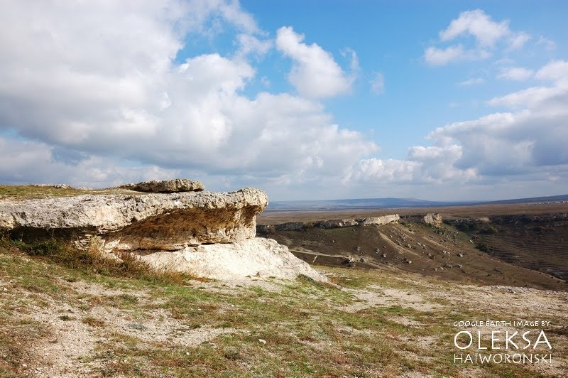 Rockforms on the top of Mt Aq Qaya by Oleksa Haiworonski