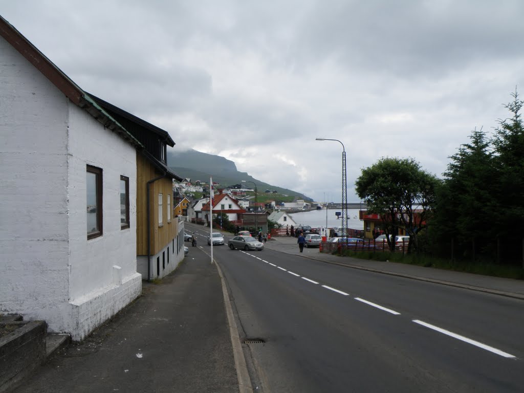 Leitisvegur, Miðvágur, Vágar, Faroe Islands by Eileen Sandá