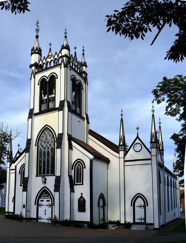 St John's Anglican, Lunenburg NS by E E Foubert