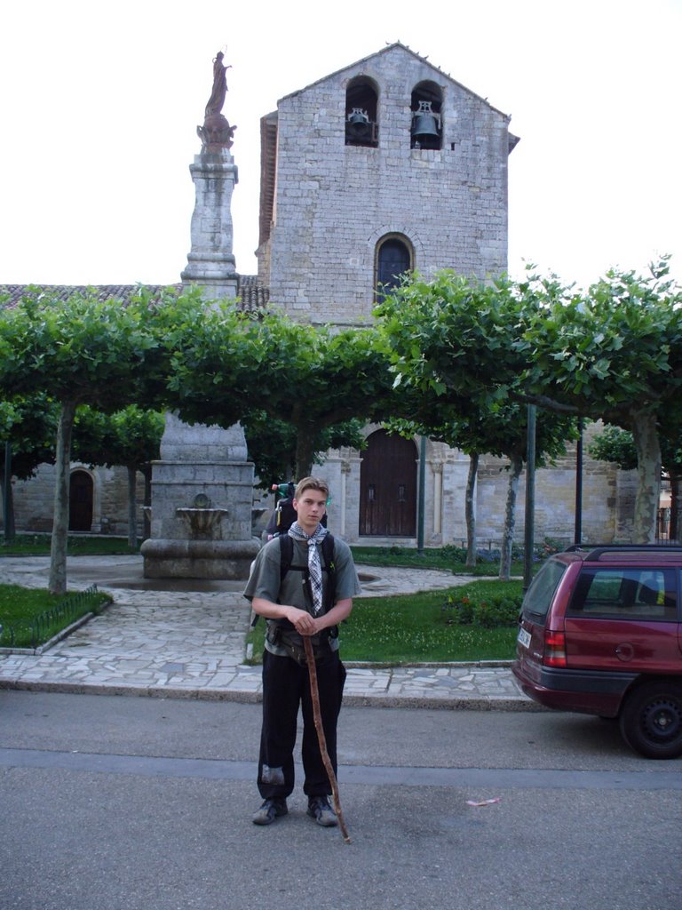 El Camino de Santiago 2006 - Carrion de los Condes - The church and refugio / Kostel a refugio by Dominik Maximilián R…