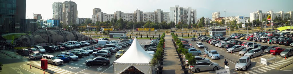 Mladost 1 Panorama, view from the MALL by A. Marinov (amary)