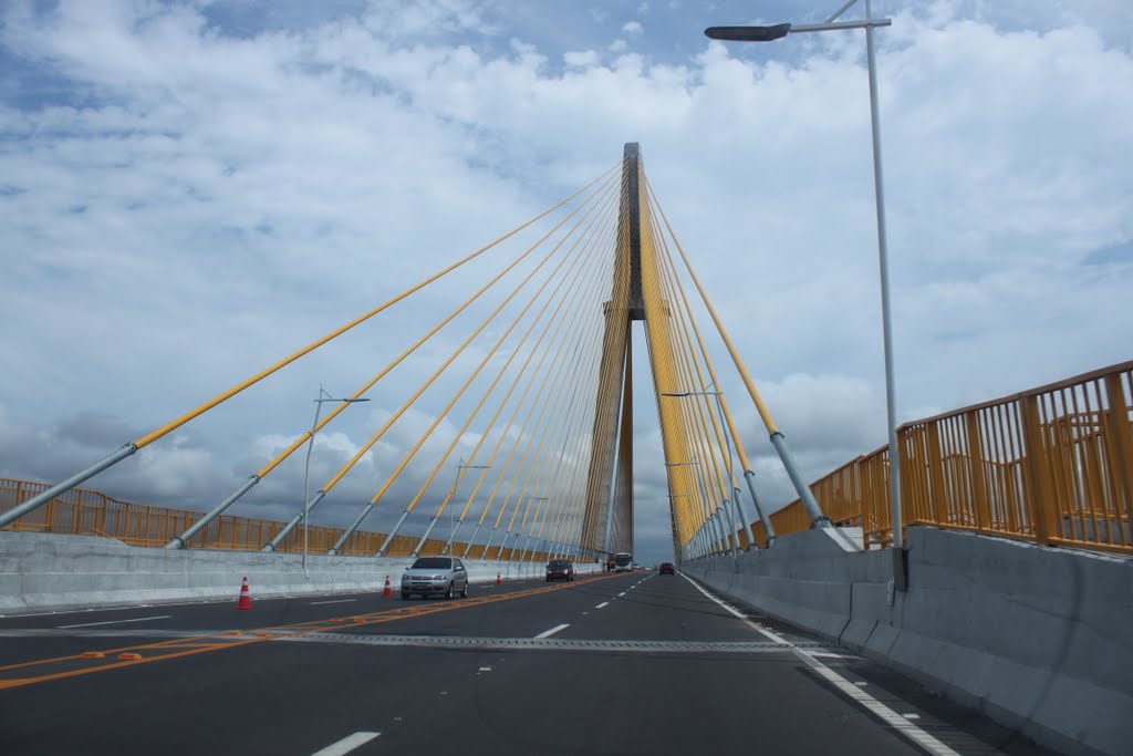 Ponte sobre o Rio Negro em Manaus/AM by Fritz Follmer