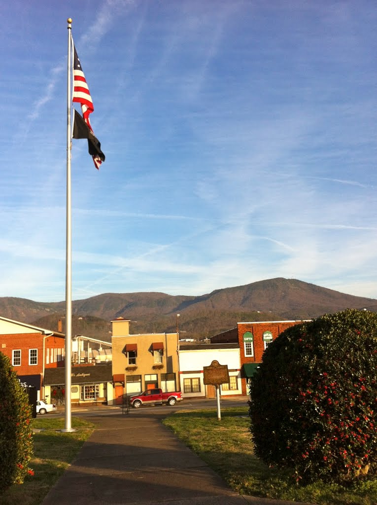 Chatsworth Court House Flags by Jackson Reynolds