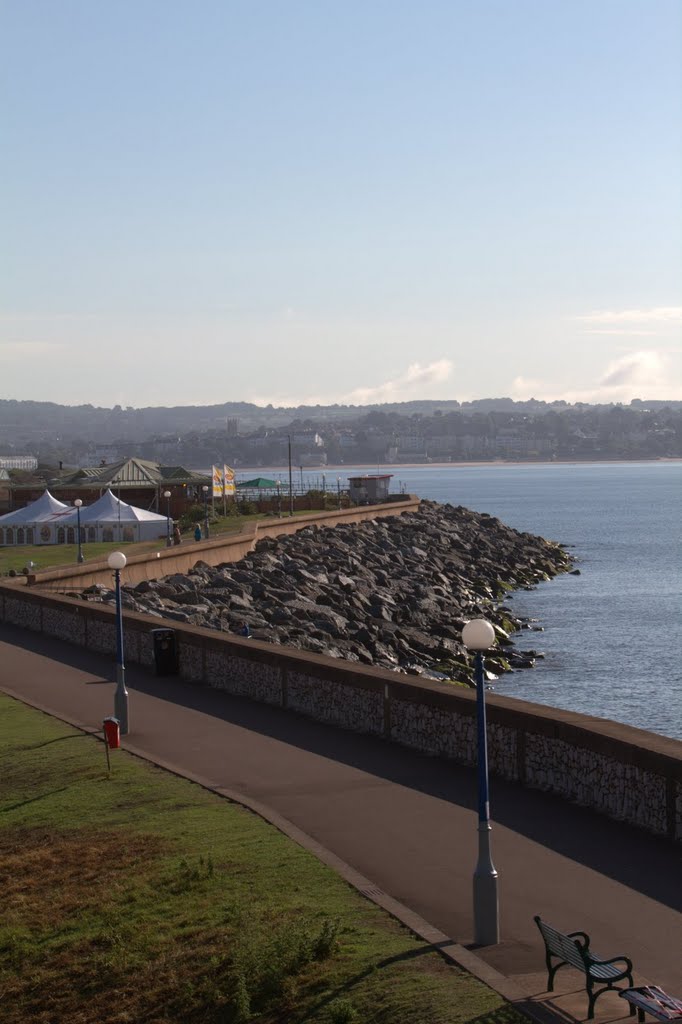 Sea Defences at Dawlish Warren by Mark Rogers