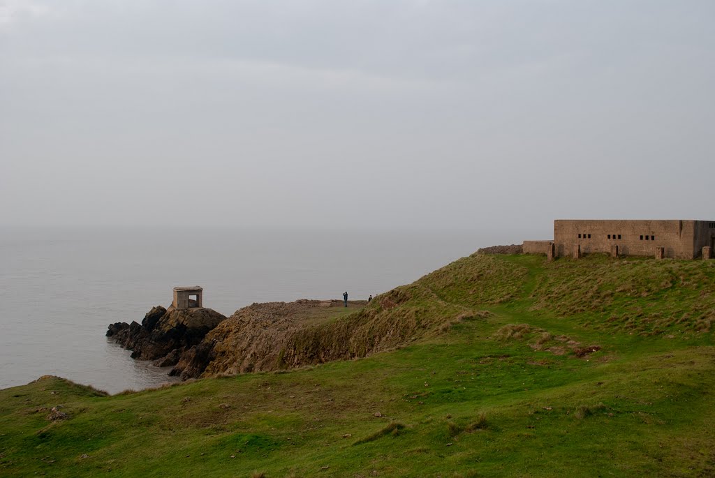 Brean Down - Fort by Bartłomiej Barczyk