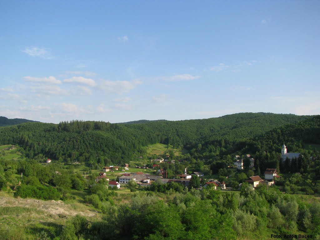 Landscape with Costiui village / Peisaj cu Satul Coştiui, 2011 (Foto: Anton Bacea) by Anton Bacea