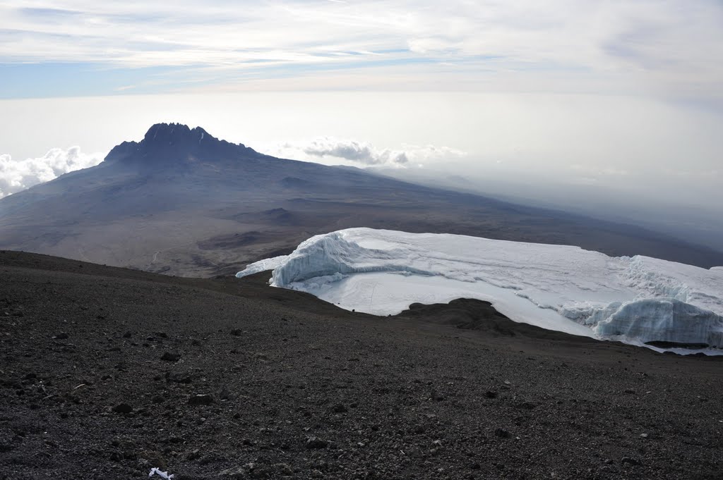 Mount Kilimanjaro, Mawenzi seen from summit by a.a.3365