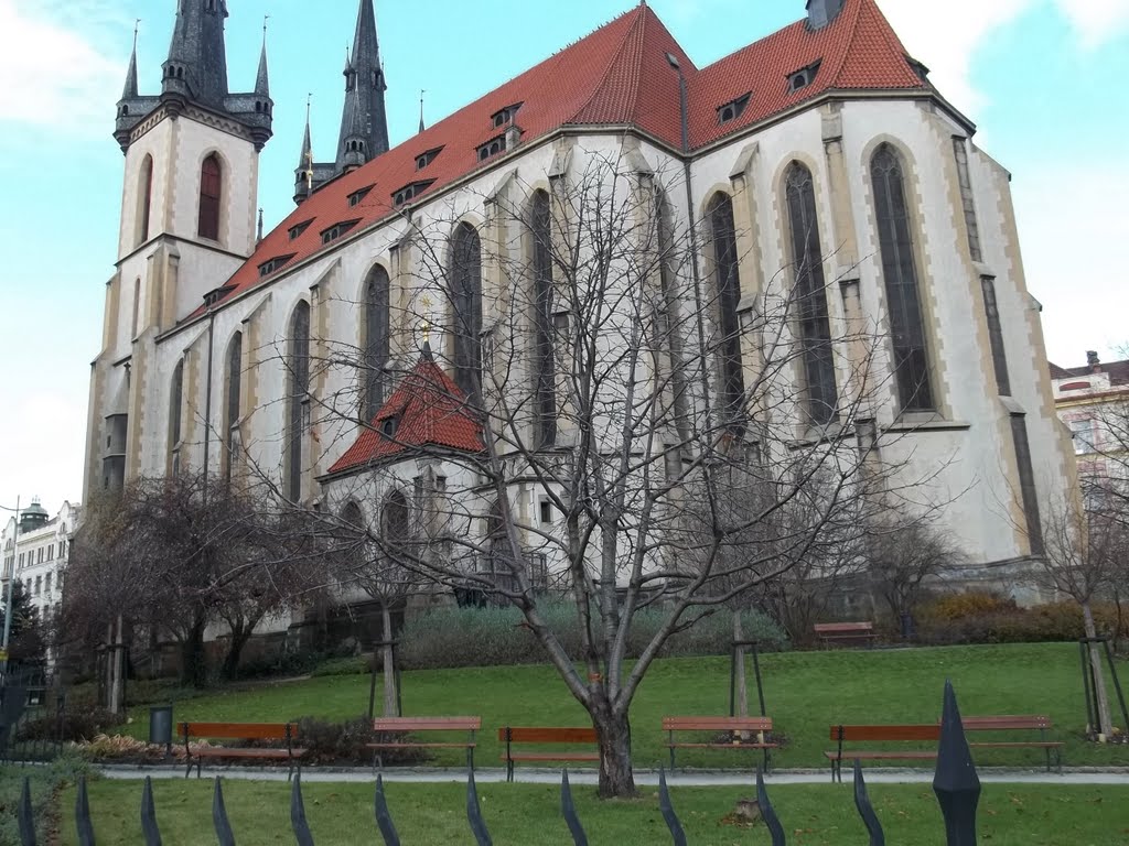 Kostel sv. Antonína, Church St. Antonin by Monicie - Czech republic