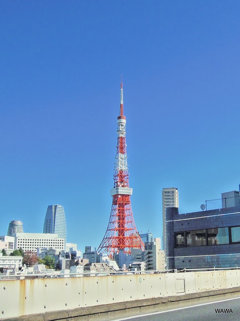 飯倉から東京タワー by mandegan