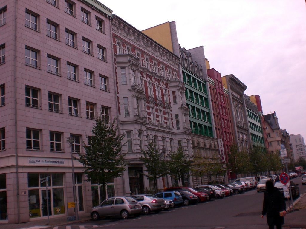 Berlin - Quartier Schützenstraße(1994-97) - Architekt: Aldo Rossi(Mailand) by Beschty