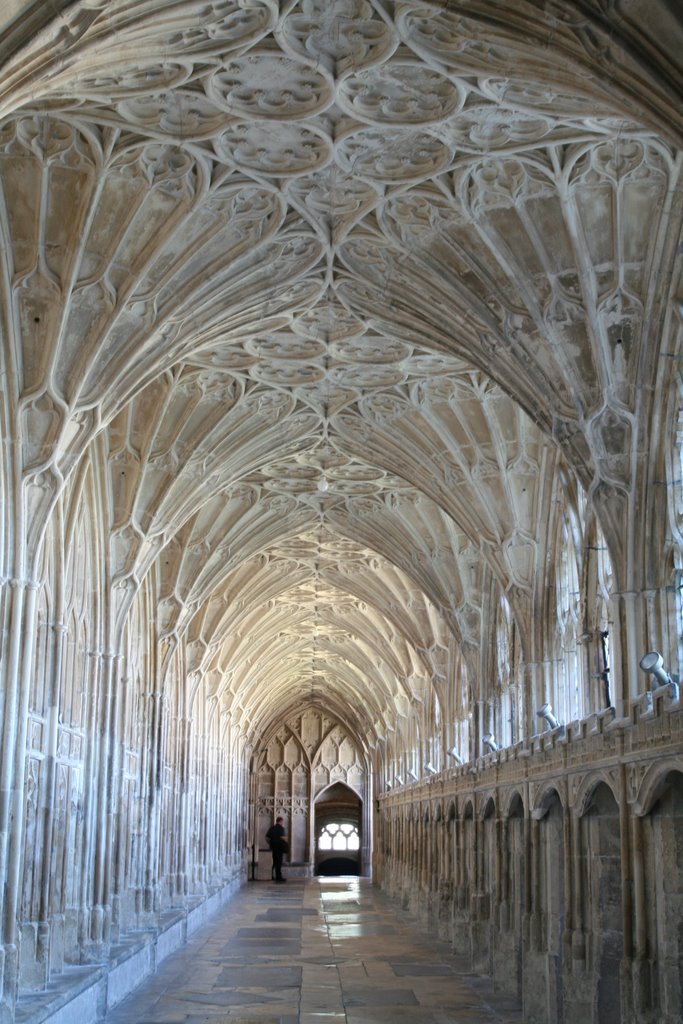 Gloucester Cathedral Cloisters by John Winterbottom