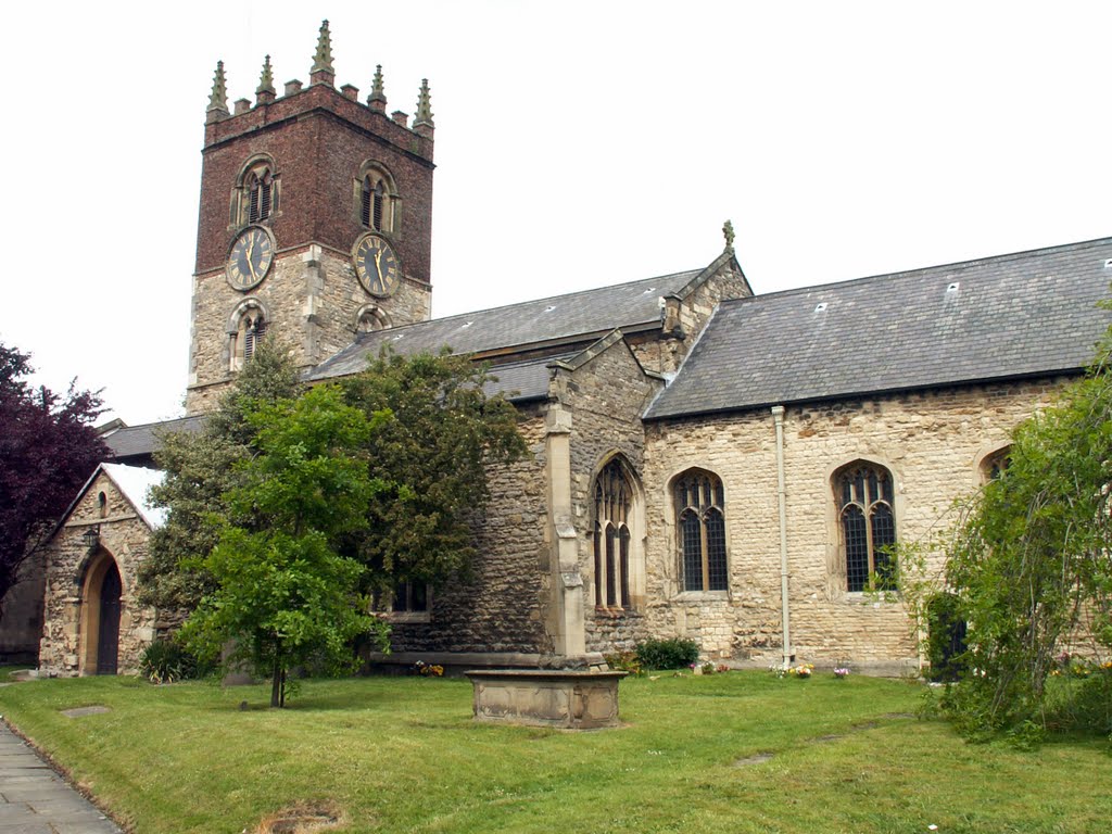 ALL SAINTS CHURCH,Market Weighton, East Riding of Yorkshire. (See comments box for story). by Roy Pledger