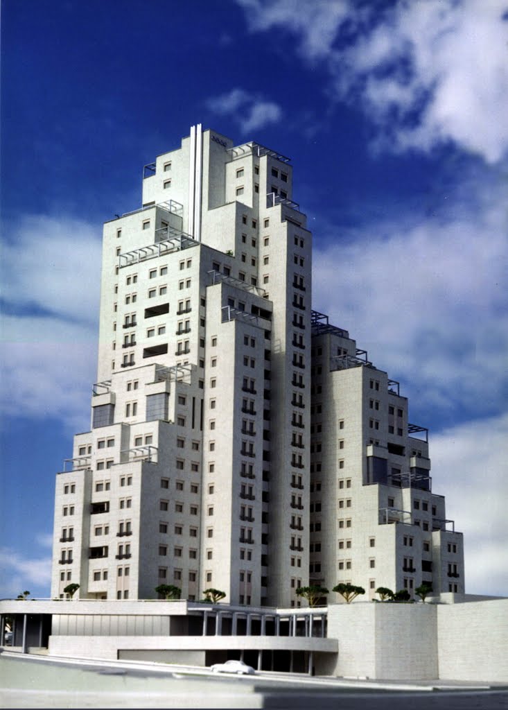 Commercial & Residential Tower of Seda-va-Sima by mostaghni