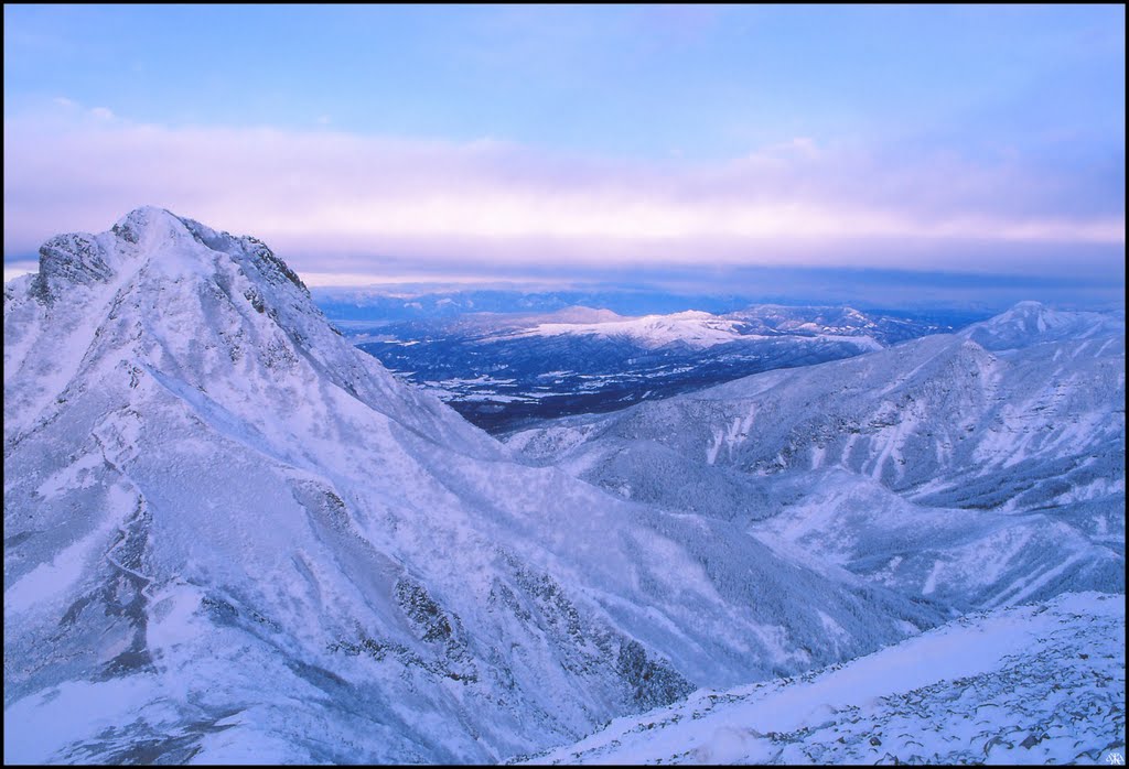 Mount Amida Dake from Bunsaburo-One Route by André GARDELLA